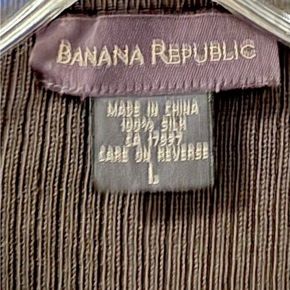 BOGO > Banana Republic Olive Ribbed Long Sleeve V Neck Silk Cardigan *EUC - Picture 3 of 4